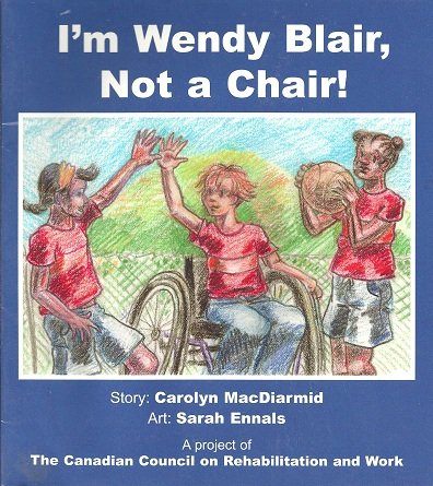 I'm Wendy Blair not a chair book cover